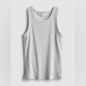 Noname grey scoop neck top